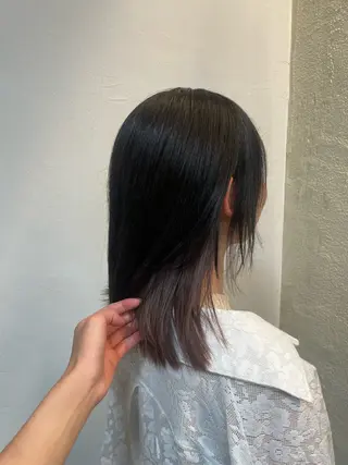ミディアム 大庭 萌瑚のヘアスタイル