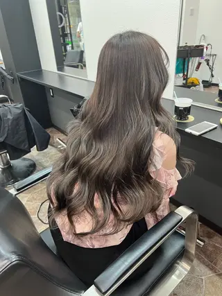 ロング 藤本 翔己のヘアスタイル