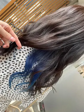 カラー 宮崎 千夏のヘアスタイル