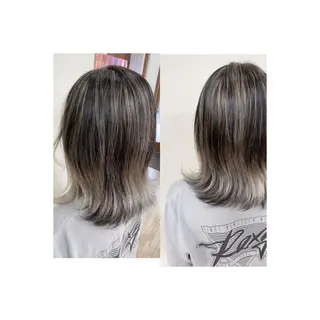 カラー SALOWIN栄 高須大貴のヘアスタイル