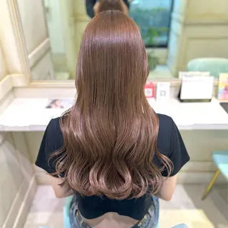 ロング カラー 透明感カラー/ kazusaのヘアスタイル