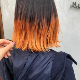 ミディアム カラー botan KOZUEのヘアスタイル