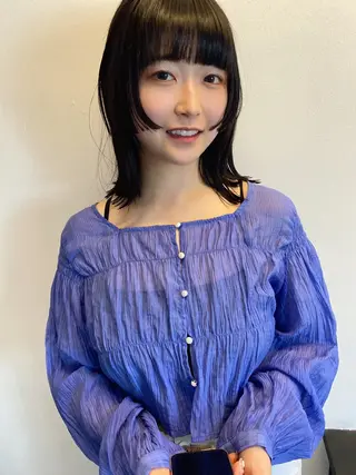 ミディアム 広島/ボブ/レイヤー 🌿‬wakabaのヘアスタイル