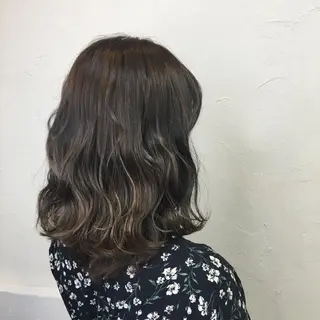 カラー garden HAIR 優月のヘアスタイル