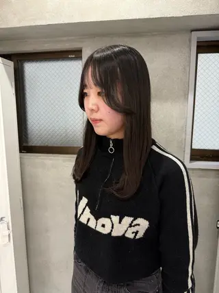 sena⌇ベージュ⌇ ブリーチなしWカラーのヘアスタイル