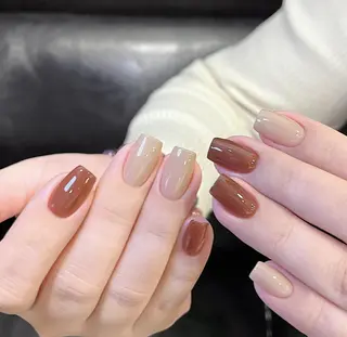 ネイル By moonネイル 🌷ワンホン/韓国風のネイルデザイン