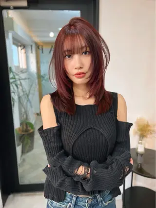 ミディアム ゆりあ☆彡 Lapisのヘアスタイル