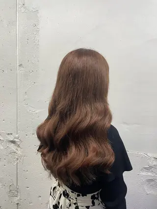 セミロング カラー 🧡艶髪ちゅるん髪 🫧🧡YUKI❄️のヘアスタイル