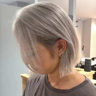 ミディアム 佐藤 凜大のヘアスタイル