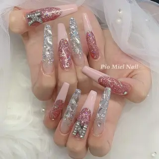 ネイル HANA 長さだしのネイルデザイン