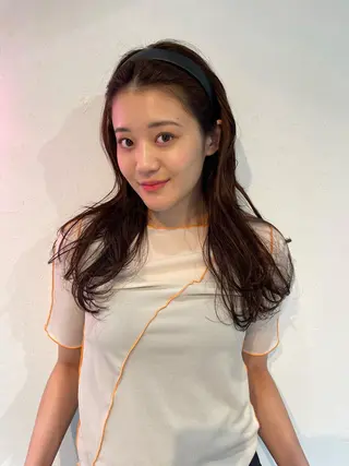 ロング カラー hazuki 🌝のヘアスタイル