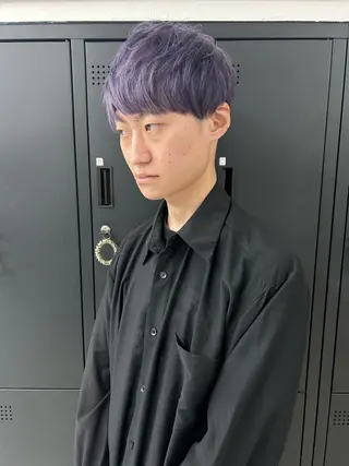 ショート カラー パーマ メンズ メンズパーマの達人 / タカシマダイスケのヘアスタイル