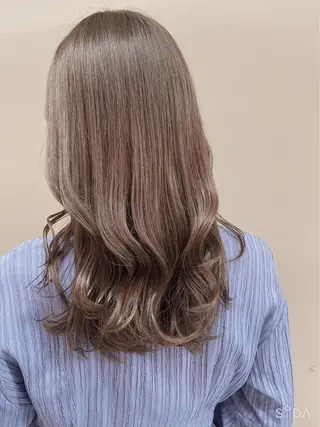 セミロング カラー 🔷横浜1のパーマ 職人🔷将太郎のヘアスタイル