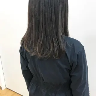 ミディアム カラー クニモトハルナ ボブ/柔らかカラーのヘアスタイル