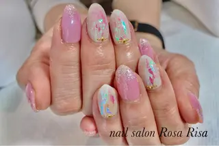 ミディアム ネイル ネイルスタジオ シェイクユアハンズのネイルデザイン