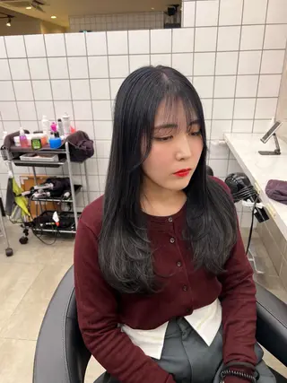 ロング カラー 💖札幌カラー 指名No.1💖玲奈のヘアスタイル