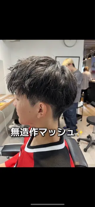 ショート メンズ 櫂斗／透明感カラー／ 大宮／モデル様募集のヘアスタイル