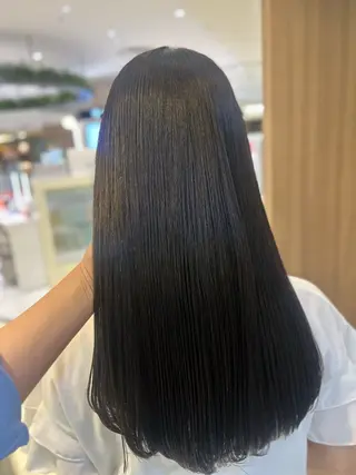 ロング 縮毛矯正/髪質改善/ 艶髪ササキナツミのヘアスタイル