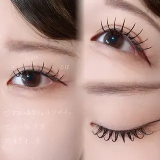 マツエク・マツパ ViSEO Coconeのマツエク・マツパデザイン