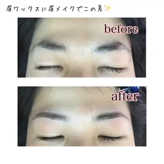 ショート ミディアム セミロング ロング カラー パーマ ヘアアレンジ ネイル マツエク・マツパ 眉毛サロン DUAL 恵比寿の眉毛・アイブロウイメージ