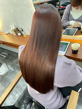 ロング 佐藤 菜穂のヘアスタイル