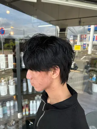 メンズ arika オケシ　リョウダイのヘアスタイル