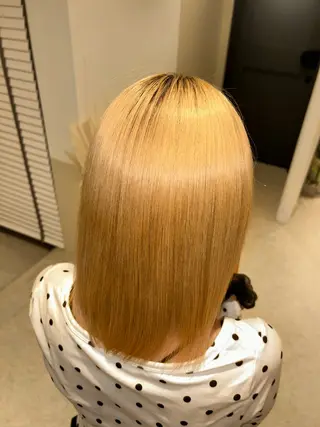 ミディアム Abe Kiranaのヘアスタイル