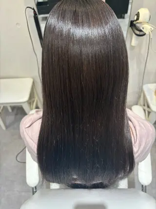 セミロング カラー minx sign所属・MINX SIGN 🎀Yunaのヘアスタイル