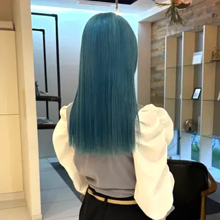 ロング カラー ハイトーン/ 髪質改善/ヒロタリカのヘアスタイル