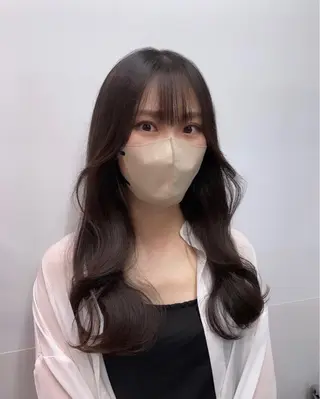 ミディアム カラー 韓国ヘア 店長NEGIのヘアスタイル