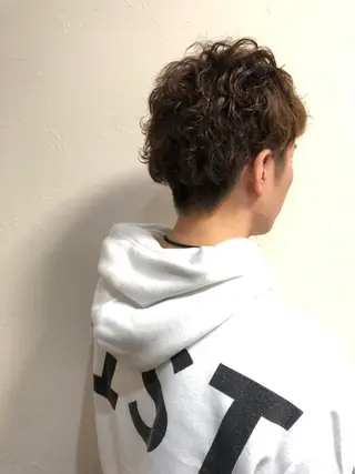 パーマ メンズ 柏メンズカットパーマ NO.1タイチのヘアスタイル