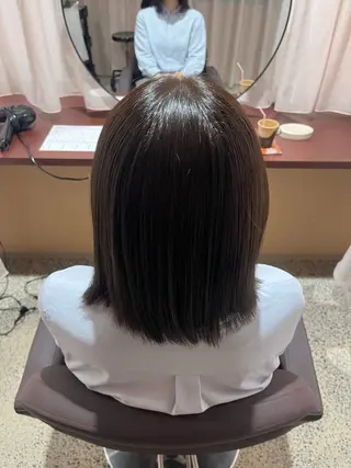 カラー YOKE 桃山台 SAKI♩ ܸのヘアスタイル