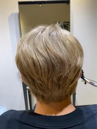 ショート カラー メンズ 高橋 一樹のヘアスタイル
