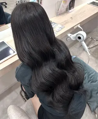 ロング 原田 はなのヘアスタイル
