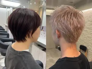 ショート メンズ Ｖｉｏｔ  銀座 樋口 桃佳のヘアスタイル