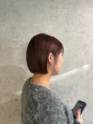 ショート きょうか🩶 /艶髪/ボブのヘアスタイル