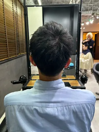 ショート メンズ アイブロウWAX /似合わせ眉特化のヘアスタイル