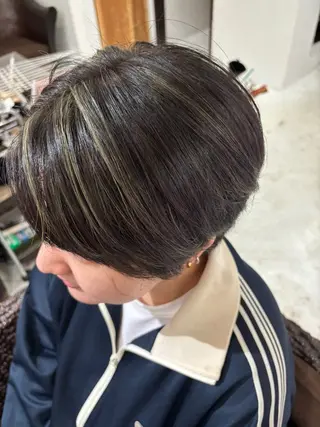 カラー sato harunaのヘアスタイル