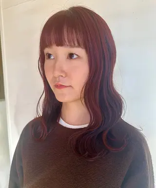 ミディアム ペッツ本店 スタイリスト増田ゆきのヘアスタイル