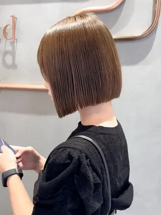 ミディアム 縮毛矯正/韓国ヘア /レイヤー🎀ミズキのヘアスタイル