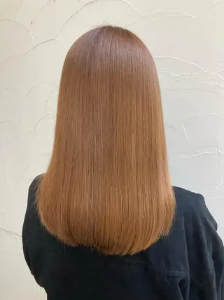 セミロング 三代 ゆりあのヘアスタイル