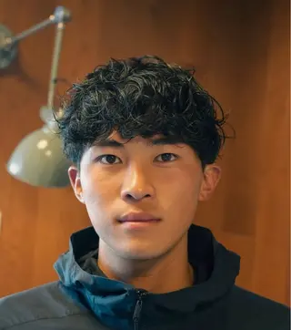 パーマ メンズ メンズ似合わせ タチカワユウキのヘアスタイル