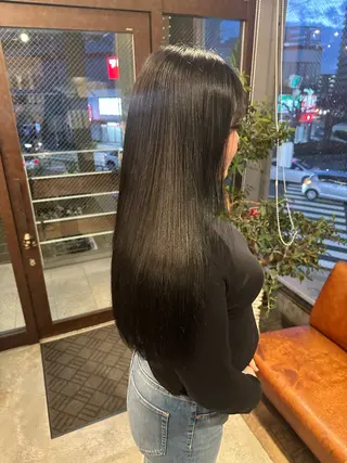 ロング nakagawa amiのヘアスタイル