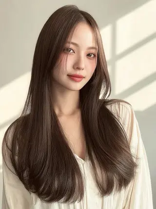 ロング 髪質改善/パーマ 👑水町幸基のネイルデザイン