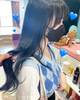 ミディアム カラー 新宿駅近♡個室 ♡関口三都季🌜のヘアスタイル