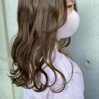 ロング カラー フリーランス美容師 MIZUKIのヘアスタイル