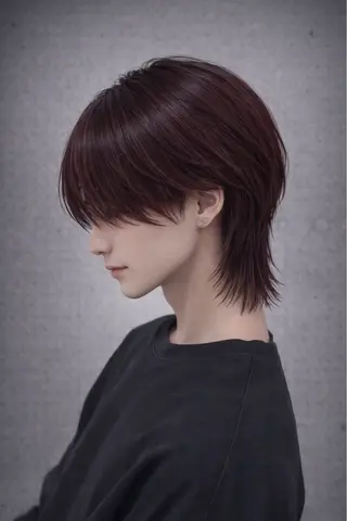 カラー メンズ 高島 悠吾のヘアスタイル