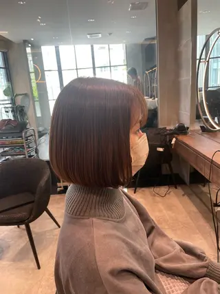 ショート ハイトーン/透明感 yuinaのヘアスタイル