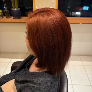 カラー 森田 玲央のヘアスタイル