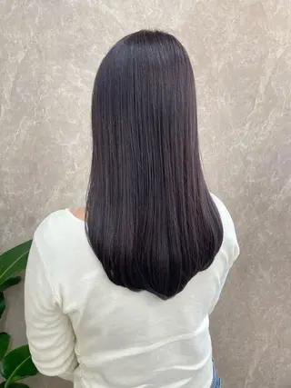 セミロング 垢抜け透明感カラー 🌻篠崎梓🌻のヘアスタイル